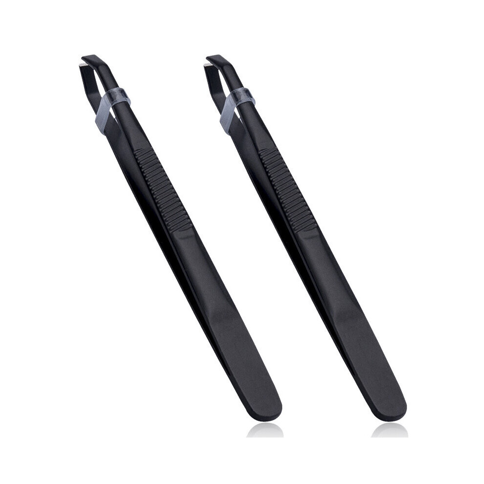Wejoy Stainless Steel Eyebrow Tweezer Oblique Pliers Pull Eyebrow Forceps Moustache Pull Beauty Makeup Tools Hair Removal Eyebrow Clip
