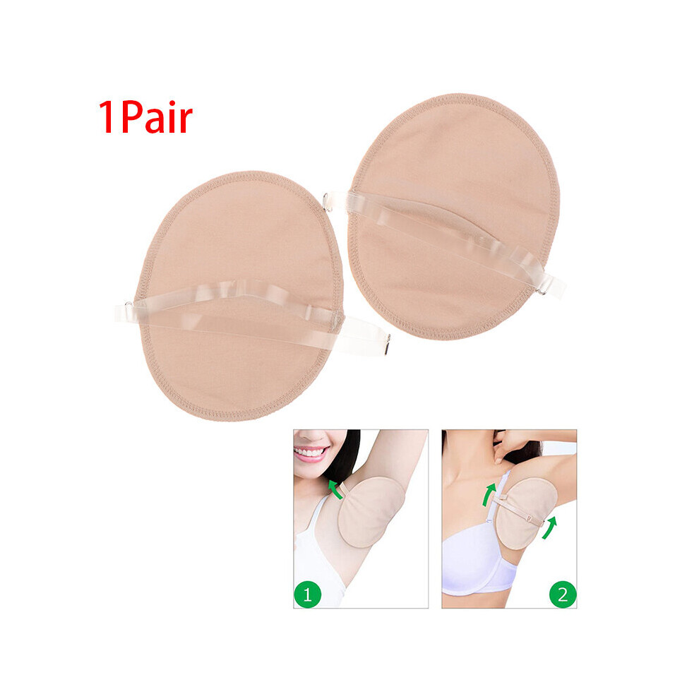 Wejoy Washable Armpit Sweat Underarm Sweat Pads Absorbing Guards Dress Sweat Perspiration Pads Shield Shoulder Absorbent Deodorant Pad