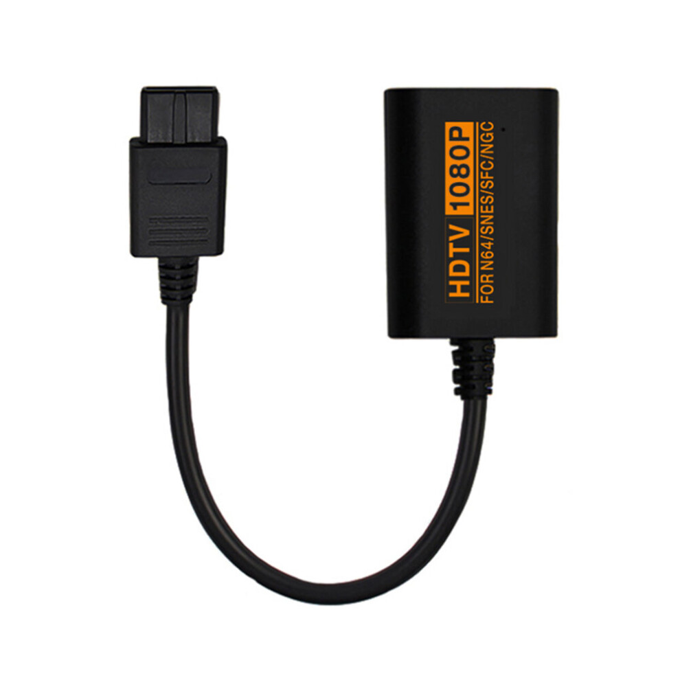 Hdmi-Compatible Converter 1080P Adapter For N64 Nintendo 64/Snes/Ngc/Sfc For Retro Gamecube Retro Video Game Console Hd Cable 5063131577440