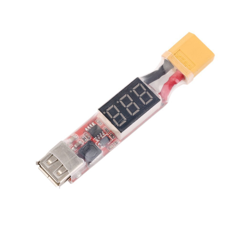 2S-6S Lithium Battery Charger Converter Xt60-Plug With Voltage Display 5063131626056