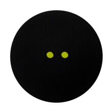 Professional Player Competition Squash Ball Two Yellow Dots Low Speed Accessory