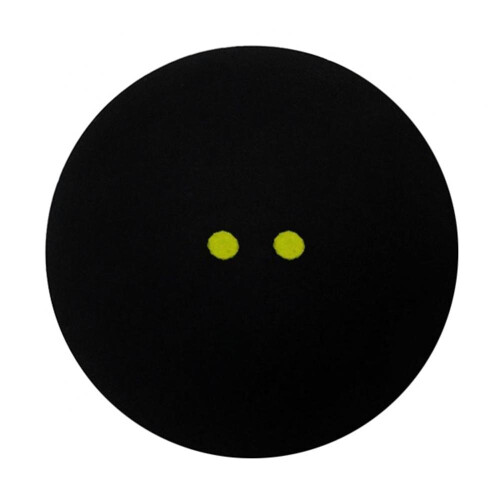 Professional Player Competition Squash Ball Two Yellow Dots Low Speed Accessory 1