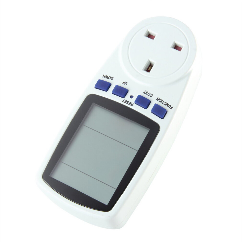 Eu Plug Lcd Watt Current Voltage Electricity Monitor Analyzer Energy Meter 5063131617689