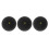 3Pcs High Quality Rubber Squash Balls Single Yellow Dot for Practice Training Gym 3