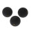 3Pcs High Quality Rubber Squash Balls Single Yellow Dot for Practice Training Gym 4