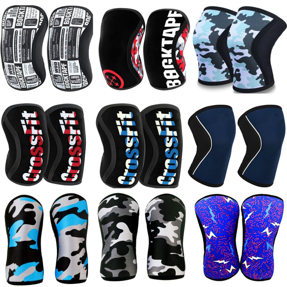Wejoy Women Men Teens 7Mm Neoprene Sports Kneepads Compression Weightlifting Pressured Crossfit Training Knee Pads Support Custom Logo