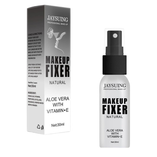 30ml Makeup Setting Spray, Transparent Sweatproof Matte Foundation Moisturizing Fixing Spray Base Fixer Mist, Cosmetic 1