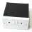 Imitation Double UK Plug Socket Wall Security Secret Hidden Stash Box Covert Diversion Safe 5