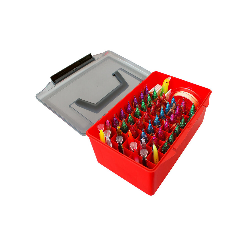 iLure Fishing Box Thickened Plastic 52 Compartments Fishing Accessories Lure Hook Boxes Storage High Strength Fishing Tackle Box-image-OPC-PBNX6SP-NEW