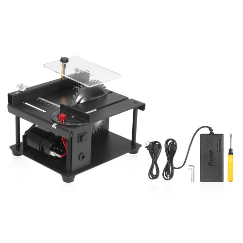 Table Saw Multi-Functional Mini Desktop Saw Cutter Electric Cutting Machine Adjustable-Speed 35MM Cutting Depth  power tools