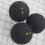 Suzakoo 1PCS Squash Racket Two-yellow-dots squash training exercise for beginners slow ball 3