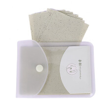 160Pcs Protable Facial Absorbent Paper Oil Control Wipes Green Tea Sheet Oily Face Blotting Matting Tissue Makeup Facial Clean