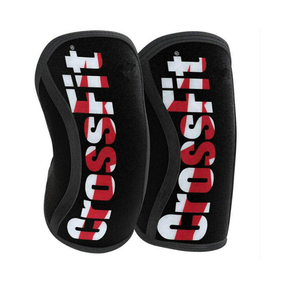 2Pcs Professional 7Mm Neoprene Sports Kneepads Compression Weightlifting Pressured Crossfit Knee Pad Training Knee Brace Support 5063131400724