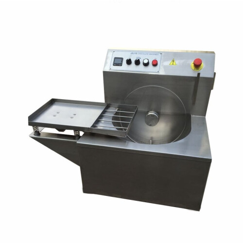 With Viration Table Wheel Type Chocolate tempering machine chocolate melting machine Chocolate Melting Coating Machine 1