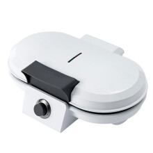Waffle Maker with Non-Stick Plate Double Heart Waffle Iron Stainless Steel Housing Waffle Iron Machine for Home Breakfast 1000W