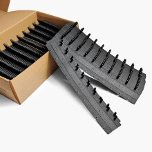 100pcs 10 Holes PVC Binding Strips Comb Binding Machine Binder Suppliers A4 Comb Plastic Binders for Office F