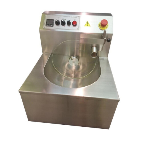 With Viration Table Wheel Type Chocolate tempering machine chocolate melting machine Chocolate Melting Coating Machine 2