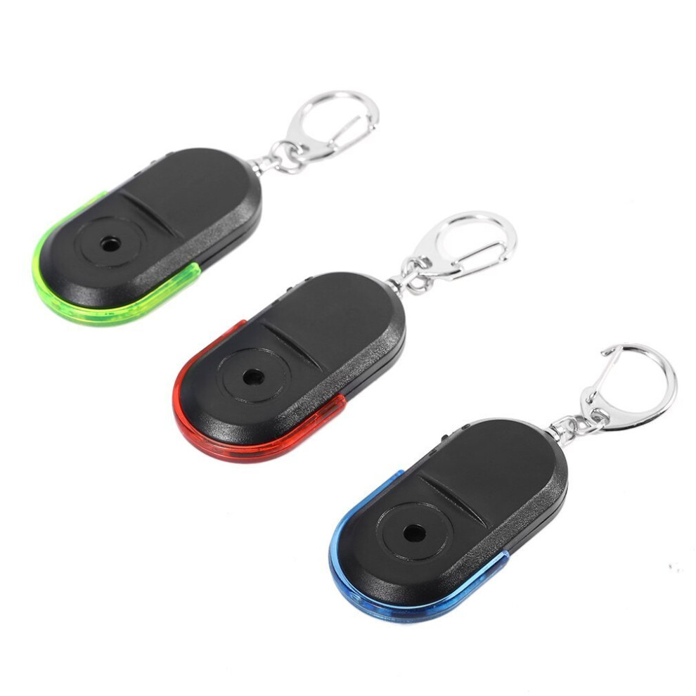 Anti-Lost Alarm Key Finder Useful Whistle Led Locator Finder Keychain Light 5063131631760