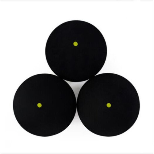 suzakoo 1pcs yellow point squash ball slow  type professional training game
