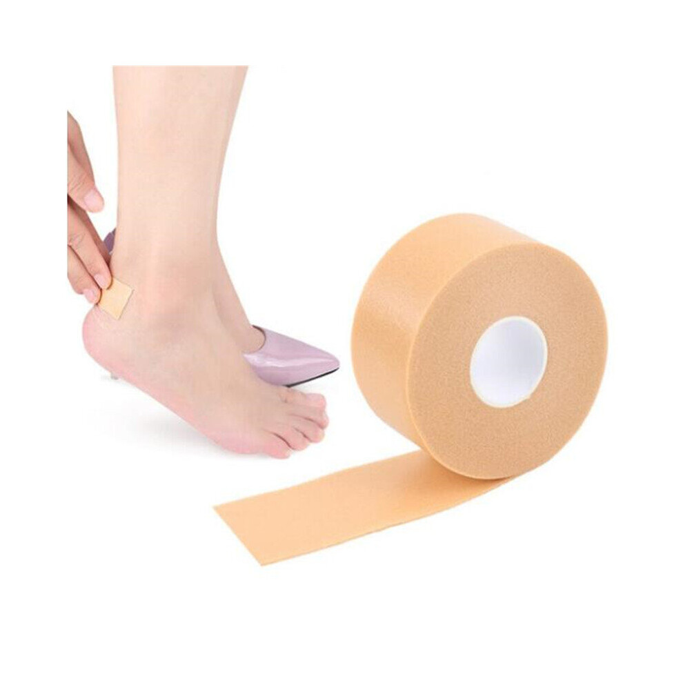 Wejoy 1Roll Anti-Wear Foam Cotton Heel Sticker Tape Patch Blister Plaster Waterproof First Aid Blister Pedicure Pad Foot Care Insole