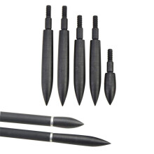 15Pcs 100-350 Grain Archery Broadheads Arrow Field Points Screw-In Arrowheads Target Practice Arrow Tips for Bow Hunting
