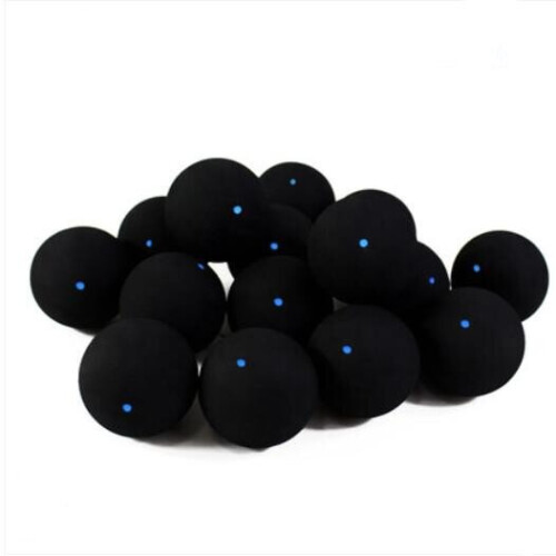 suzakoo 1pcs blue point squash ball fast speed  type professional training game 2