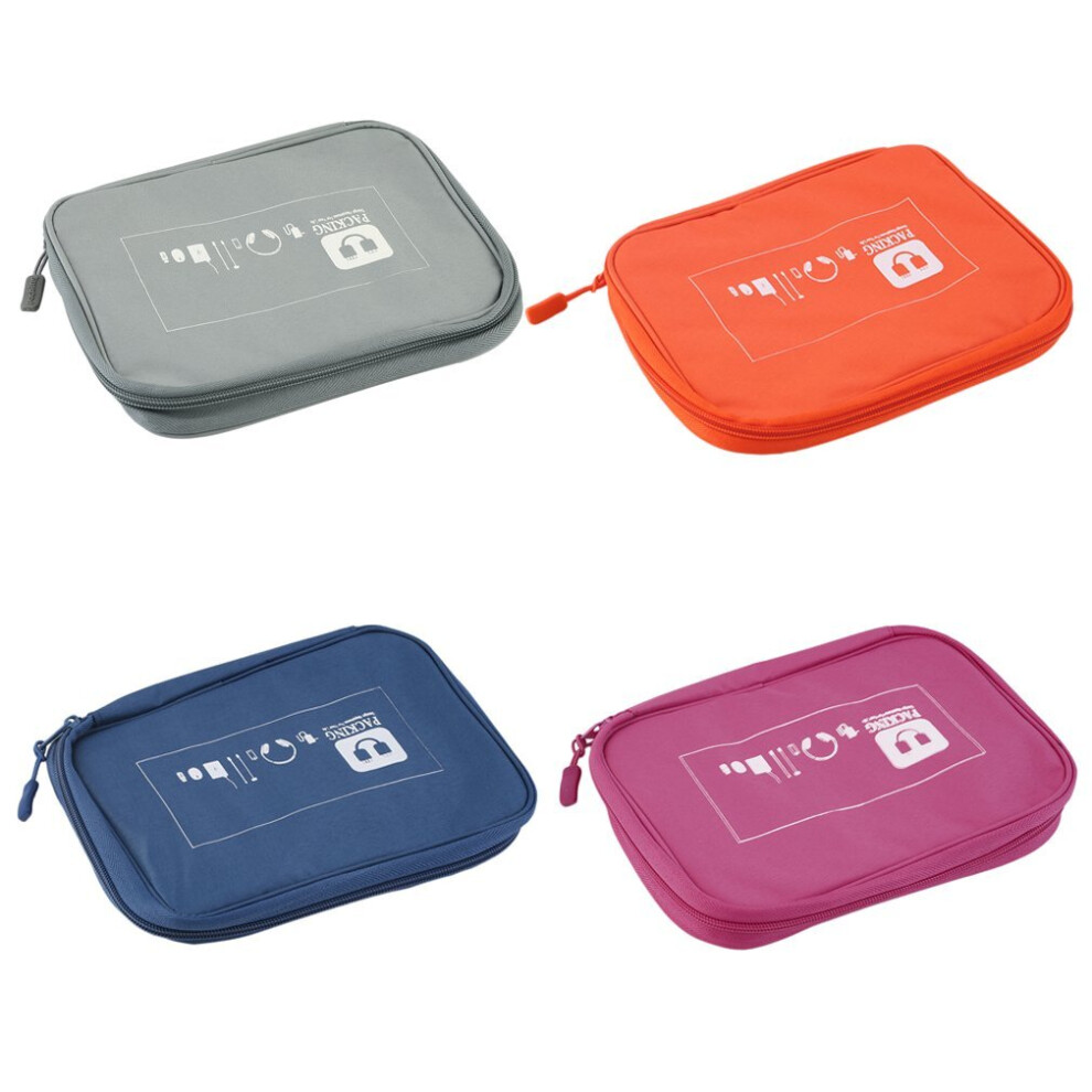 Earphone Data Cables Usb Flash Drives Travel Case Digital Storage Bag Pouch 5063131640557