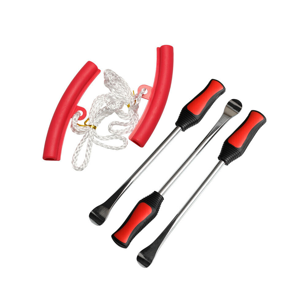 Motorcycle Bicycle Tire Changing Levers Auto Spoon Tire Kit Tire Changing Lever Tools Rim Protector Professional Tire Repair Too 5063131529302