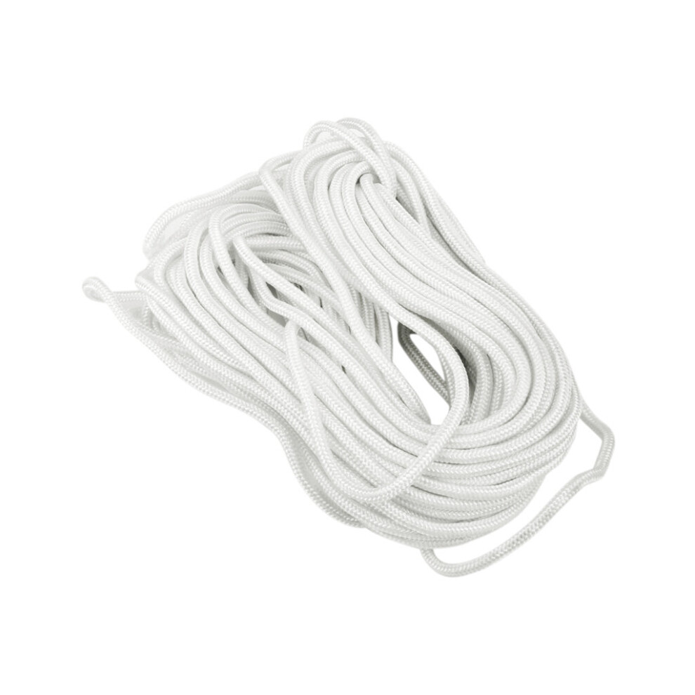 Durable 20 Meters 6Mm Twisted Polyester Nylon Braided Boat Mooring Anchor Rope Line Anchor Boat Rope 5063131436488