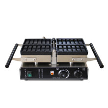 Industrial 2pcs Waffle Machine Lolly Waffles Maker Electric Waffle Baker Rectangle Waffle Baking Iron Pan Cake Oven