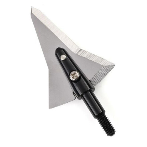 3/6/12pcs Archery 125 Grain Blade Broadhead Hunting Arrow Head Point Tips
