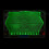 Illuminated Multifunctional Letter Exit Sign Lighting With Battery Backup Electric Emergency Lamp Hardwired Compact Safe Light 5