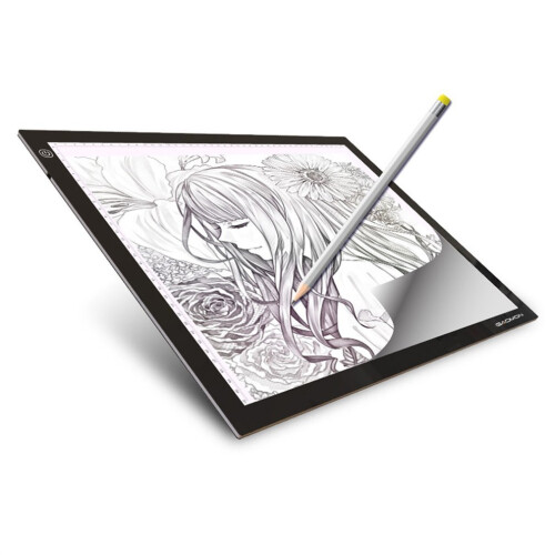 A3 Portable LED Drawing Board Eyesight Protection Touch Dimmable Tracing Table 1