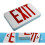 Illuminated Multifunctional Letter Exit Sign Lighting With Battery Backup Electric Emergency Lamp Hardwired Compact Safe Light 6