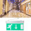 Emergency Exit Sign Light Acrylic LED Emergency Exit Lighting Sign Safety Evacuation Indicator Light 110-220V 6