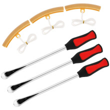 3Pcs Motorcycle Tyre Repair Tool Spoon Set 14.5" Motorbike Tire Changing Levers Spoon