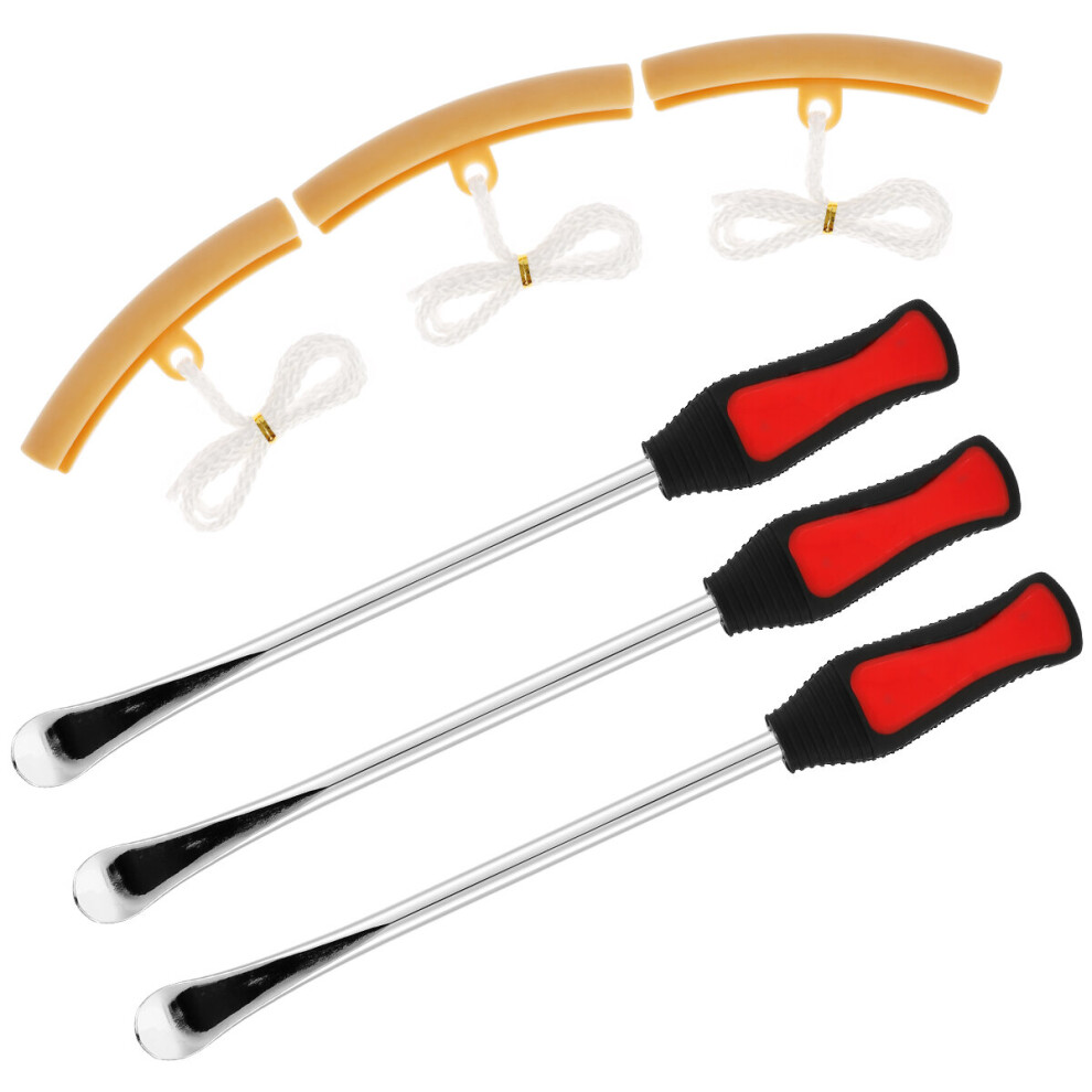 3Pcs Motorcycle Tyre Repair Tool Spoon Set 14.5" Motorbike Tire Changing Levers Spoon 5063131529364