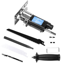 New Reciprocating Saw Attachment Change Electric Drill Into Reciprocating Saw Jig Saw Metal File for Wood Metal Cutting Tool