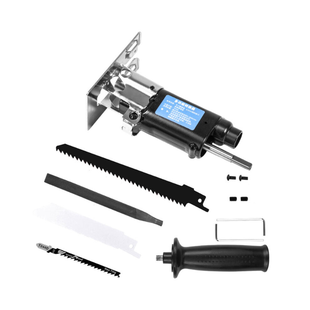New Reciprocating Saw Attachment Change Electric Drill Into Reciprocating Saw Jig Saw Metal File For Wood Metal Cutting Tool 5063131505498