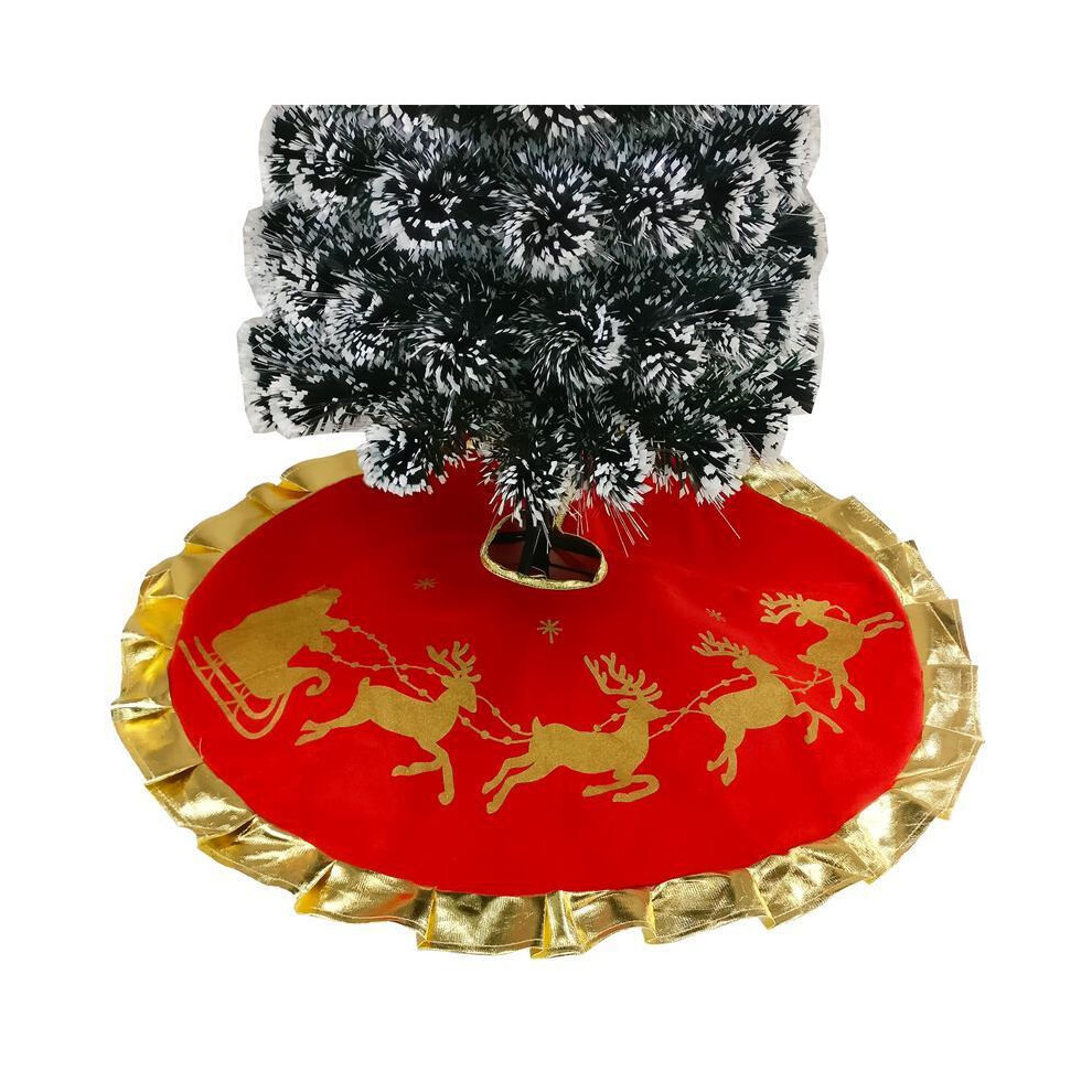 White Christmas Tree Skirt Flannel Xmas Tree Carpet with Phnom Penh Merry Christmas Tree Decoration Ornament New Year Home Decor-image-OPC-PBNX85W-NEW