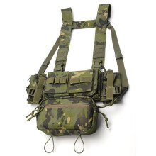 Outdoor Tactical MK3 Chest Rig Micro Chassis SACK Pouch  Harness Magazine Insert Airsoft Paintball Accessories Hunting Vest
