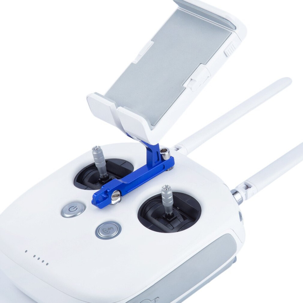 Metal Iron Cnc Mobile Device Holder Bracket For Phantom 3/ Inspire1 Blue 5063131626254
