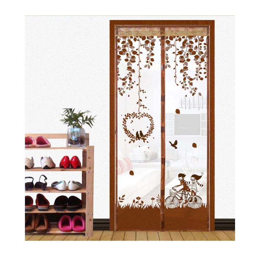 90*210Cm/100*210Cm Magnetic Curtains Door Screen Mosquito Net On The Door Summer Household Anti-Mosquit Magnets Insect Screen 5063131396829