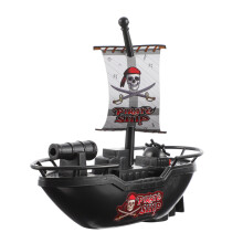 Electric Pirate Boat Model Toy Pirate Ship Toy Kids Bath Toy Collectible Toys Decoration Birthday Gift
