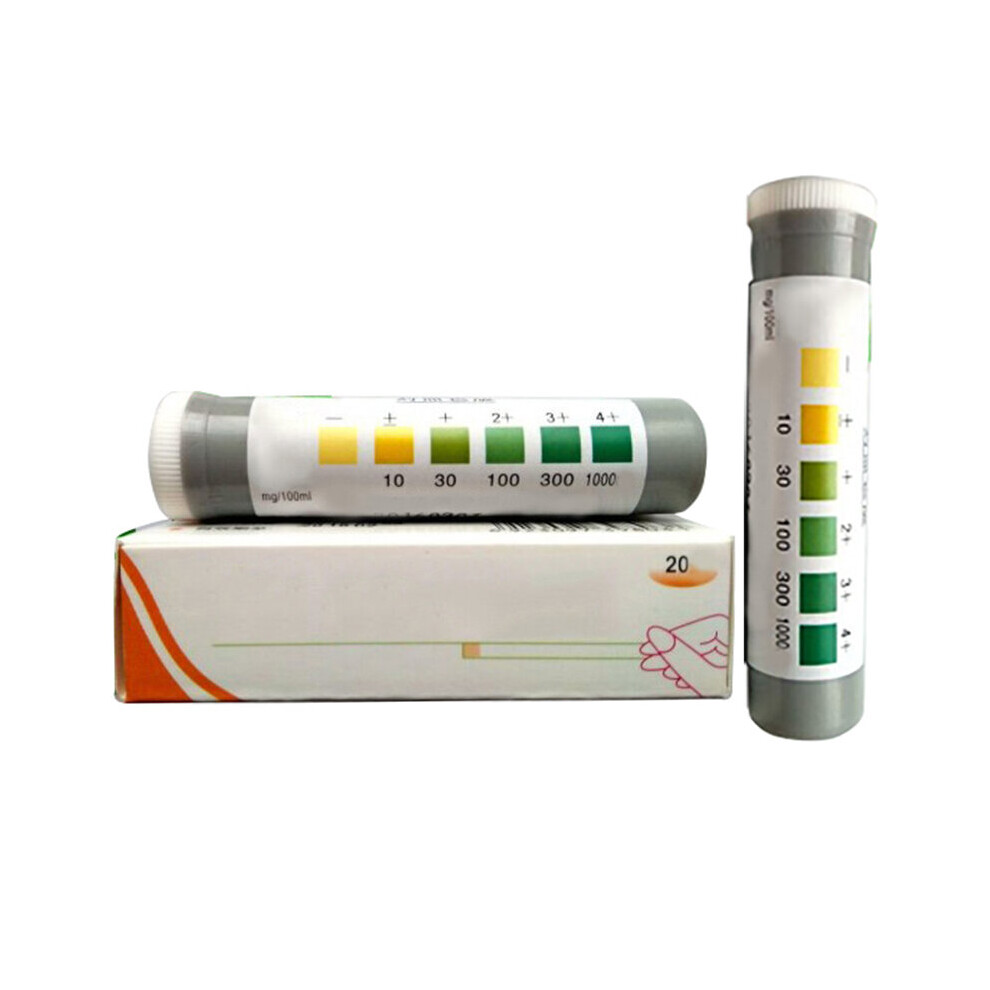 Wejoy 20Pcs/Set Urine Protein Test Strips Kidney Urinary Tract Infection Uti Check Convenient Fast Accuracy Body Health Tester