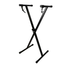 HY-X3 Adjustable Universal Metal Single-X Piano Rack Electronic Piano Stand Keyboard Instrument Stand Holder Parts Accessories