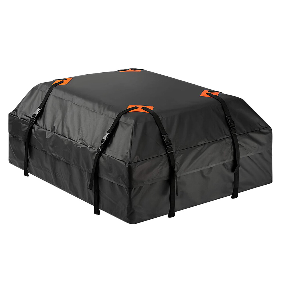 Foldable Cargo Carrier Large Capacity Luggage Storage Car Roof Bag Suv Van Camping Waterproof Oxford Cloth Vehicle Top Rack 5063131433128