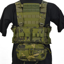 New Tactical MK3 Chest Rig Modular Hunting Vest Camo SACK Pouch H Harness M4 AK Magazine Insert Airsoft Paintball Accessories