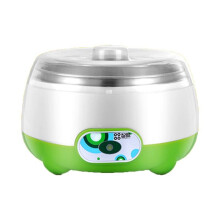 220V 1L Automatic Electric Yogurt Maker Machine with 3 100ml Yogurt Containers Glass Jars DIY Appliance