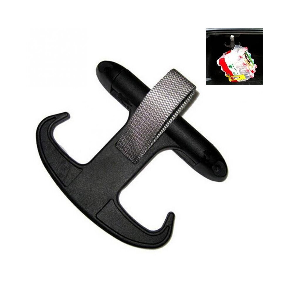 Car Trunk Hook Portable High-Strength Plastic Hidden Hook Cargo Rack Sundries Storage Multifunctional Horn Hook 5063131433159